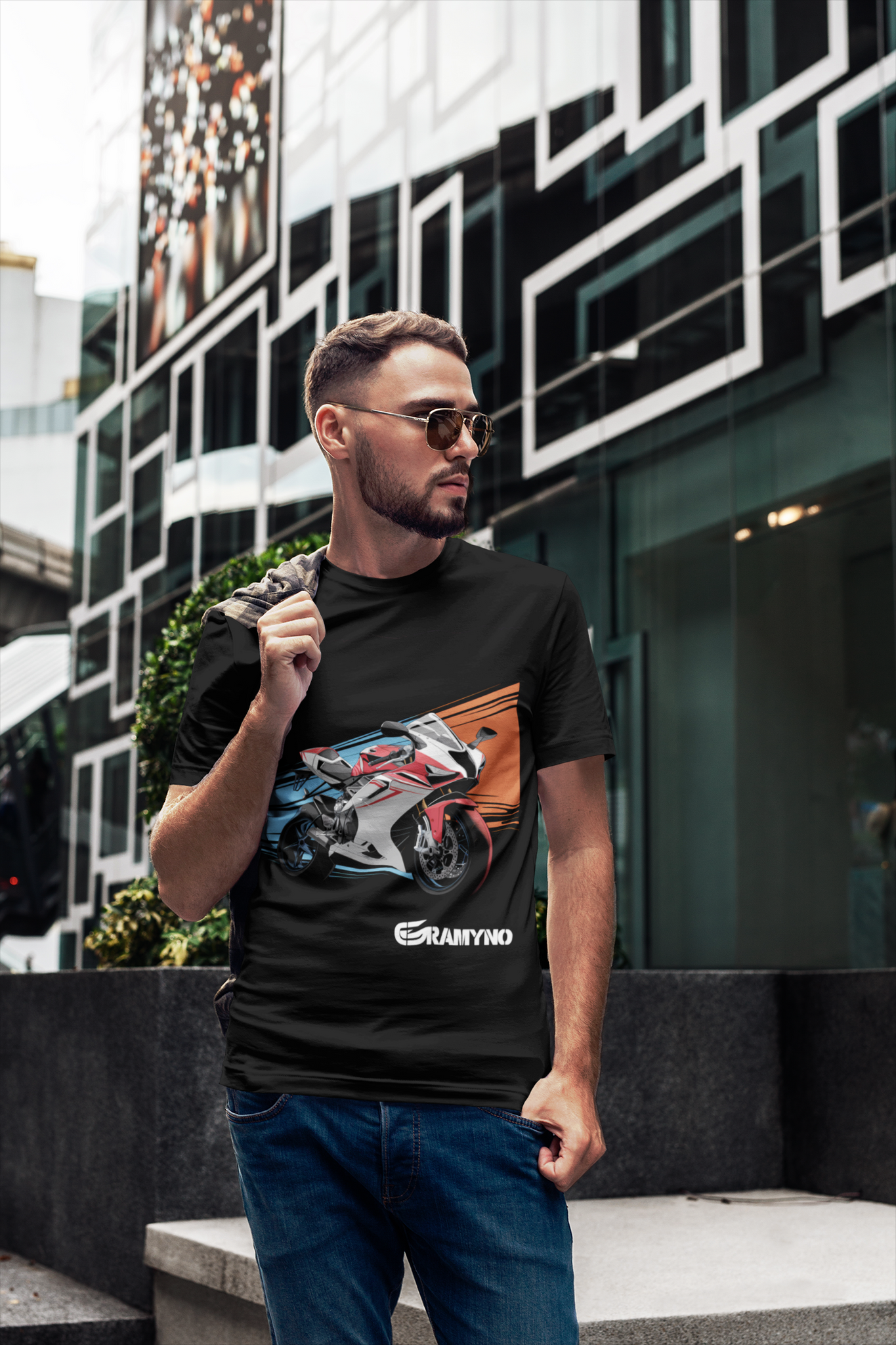 Sport Bike T-Shirt | Ride or Flight #2 – Limited Edition