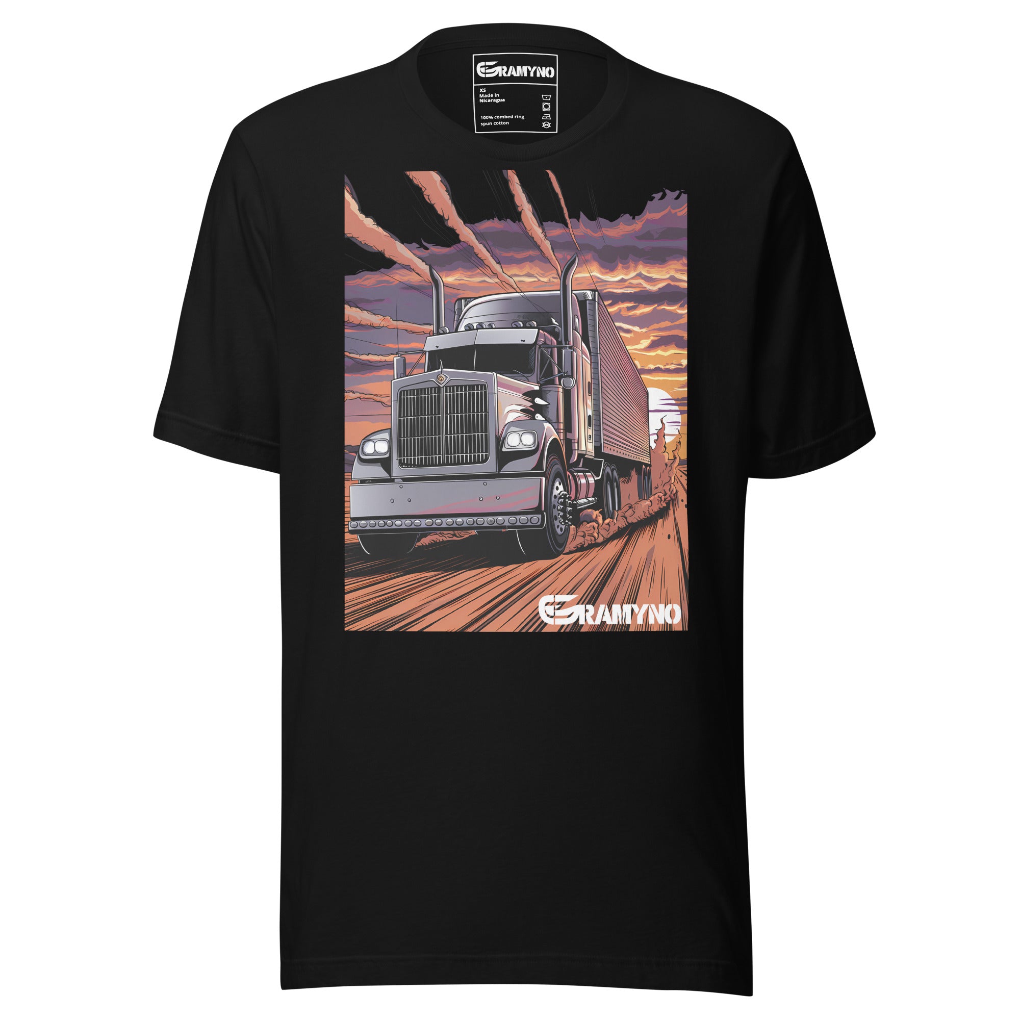 Trucker T-Shirt | Addicted to the Grind #4 – Limited Edition